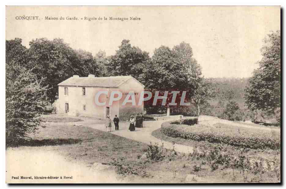 CPA Conquet Maison du garde Rigole de la montagne noire 