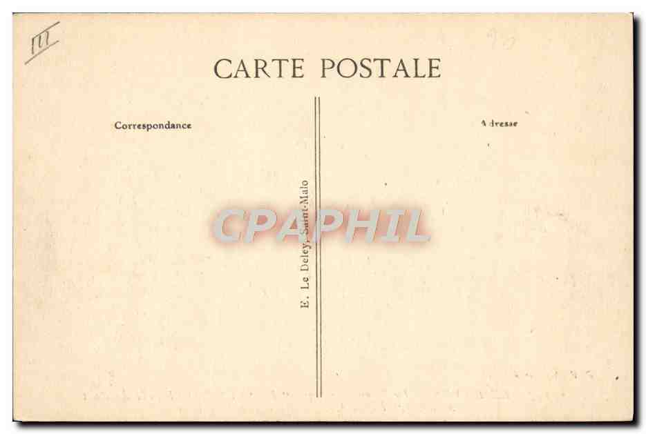 Le Havre — Le Transatlantique "FRANCE" et l'Entrée du Port — Verso