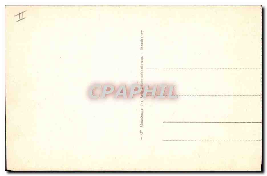 CPA Bateau Paquebot France de la CGT — Verso