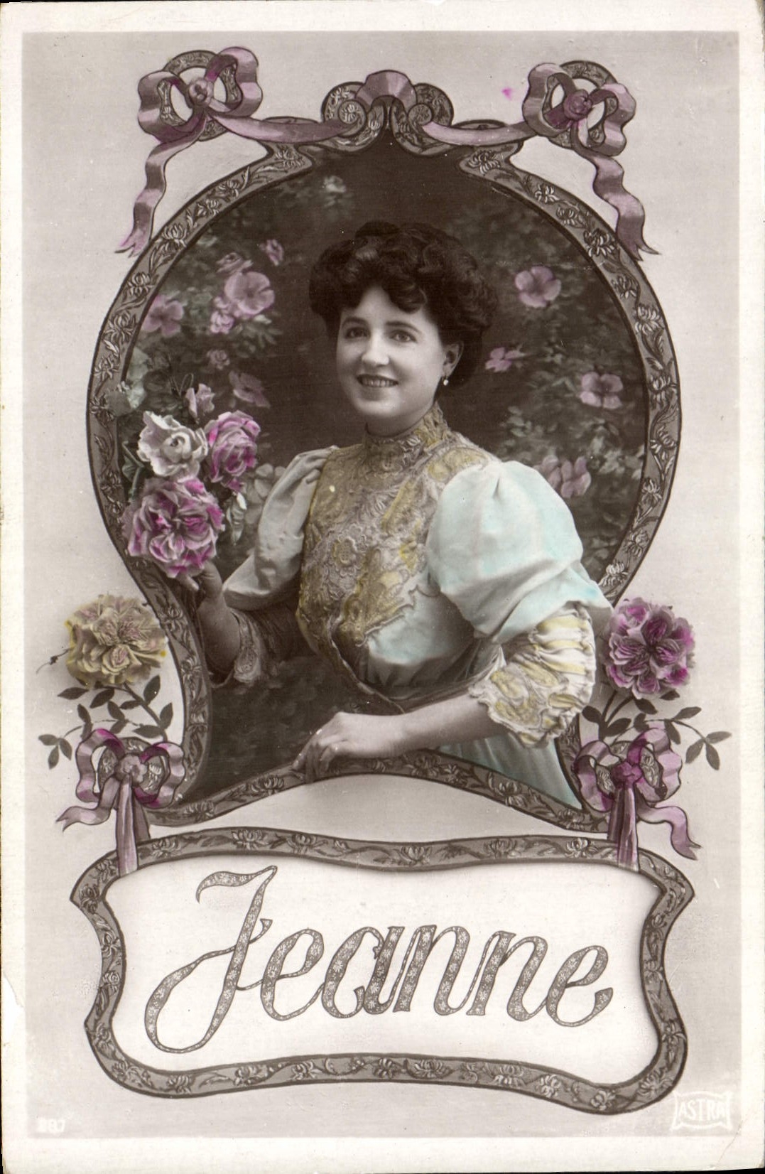 Jeannie — carte postale de collection — JASTRA