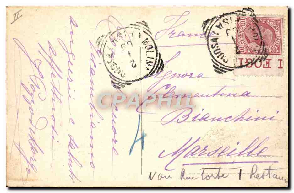 CPA Fantaisie Enfant Bebe Lait Biberon  — Verso