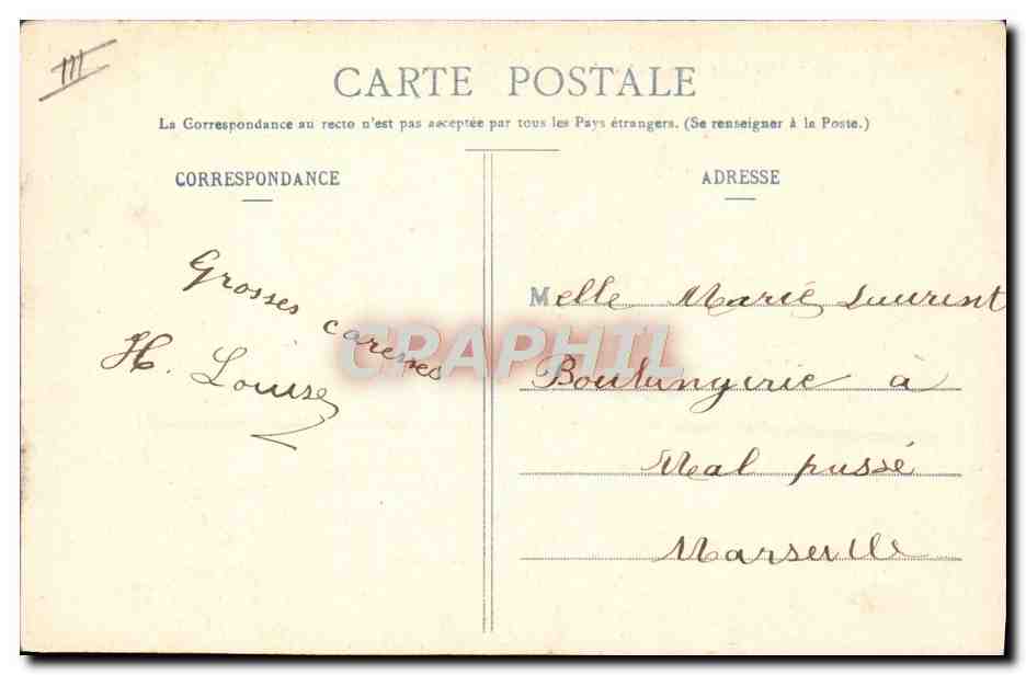 CPA Fantaisie Enfant Bebe Lait Enfant Comment Toto boit son Lolo  — Rückseite