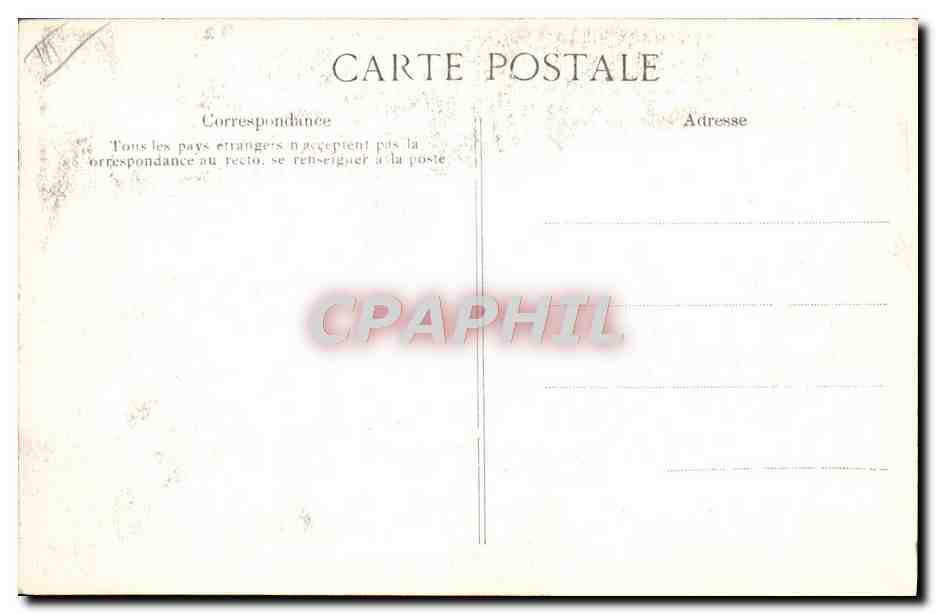 CPA Ours Paris Crue de la Seine Jardin des plantes Martin tres ennuye  — Rückseite