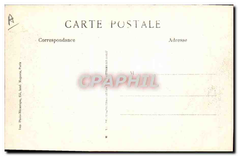 CPA Ours Paris Jardin des plantes Les ours blancs  — Rückseite