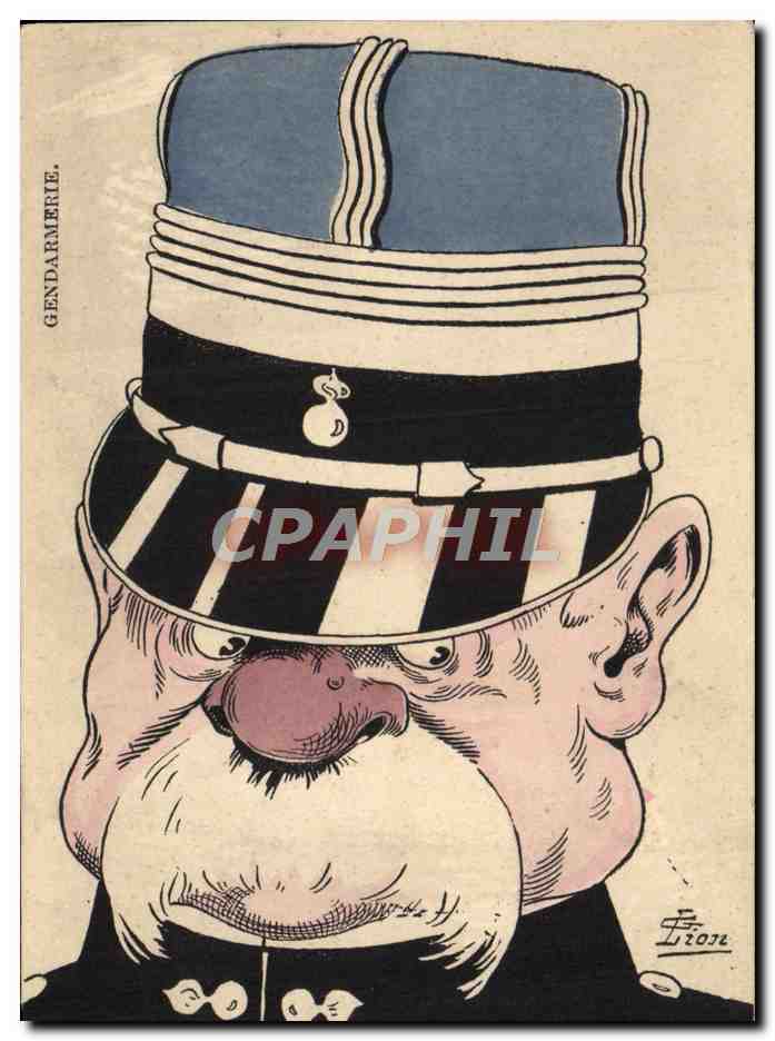 CPA Fantaisie Illustrateur G Lion Soldat Militaria Gendarmerie 
