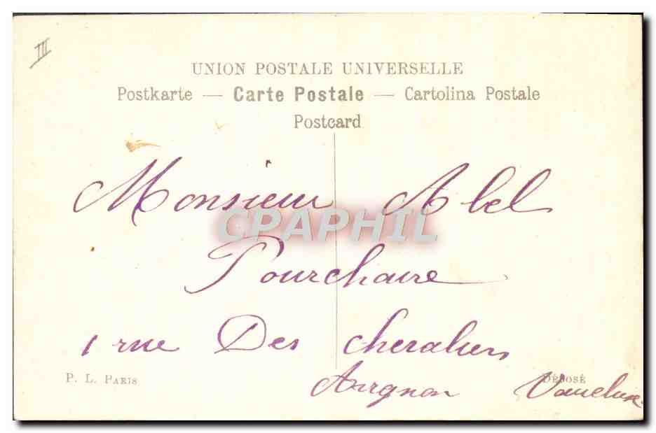 W.C. — Scène humoristique — Éditeur : Éd. Fran — Rückseite