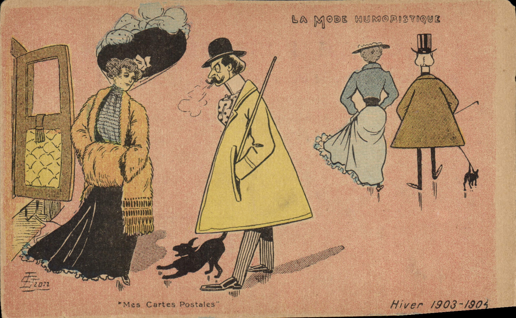 La Mode Humoristique — Hiver 1903-1904 — Éditeur E.2072
