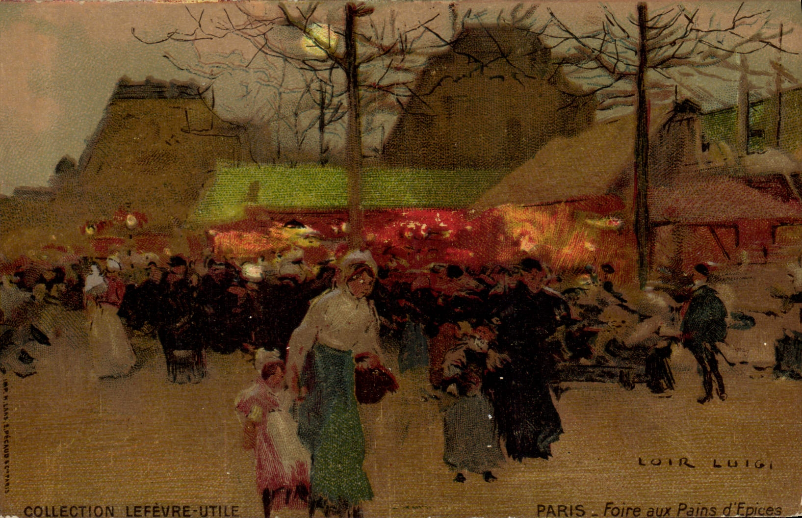 Paris - Foire aux Pains d'Épices — Loir Luigi — Collection Lefèvre-Utile