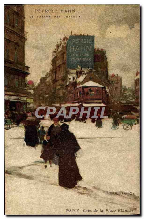 CPA Fantaisie Illustrateur Luir Luigi Paris Coin de la place Blanche