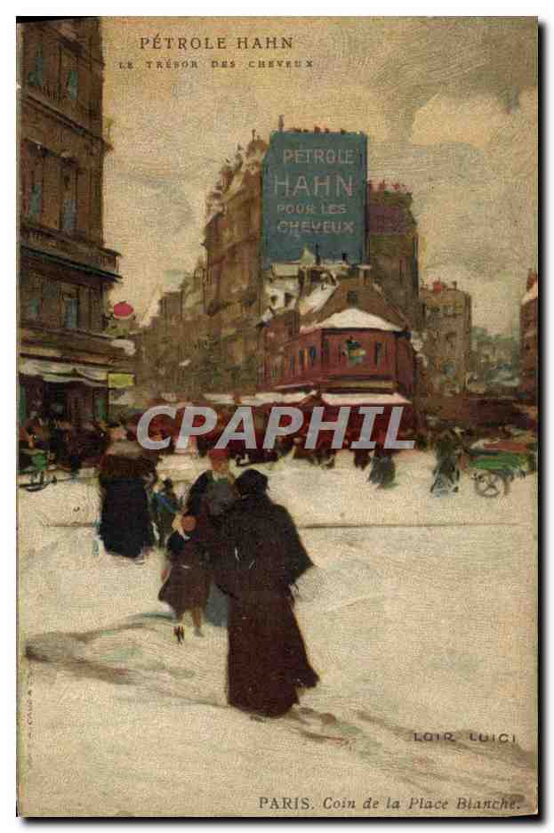 CPA Fantaisie Illustrateur Luir Luigi Paris Coin de la place blanche