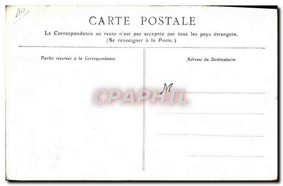 CPA Fantaisie Militaria L'inspection a al grille  — Rückseite