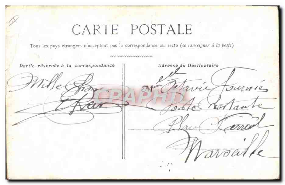 Marche d'Epreuve — La Dernière Pause — E.A. PARIS DEPOSE — Verso