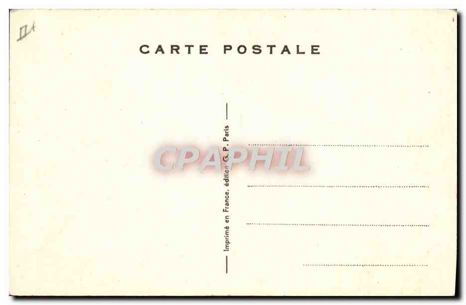 CPA Fantaisie Militaria Grasse matinee — Verso