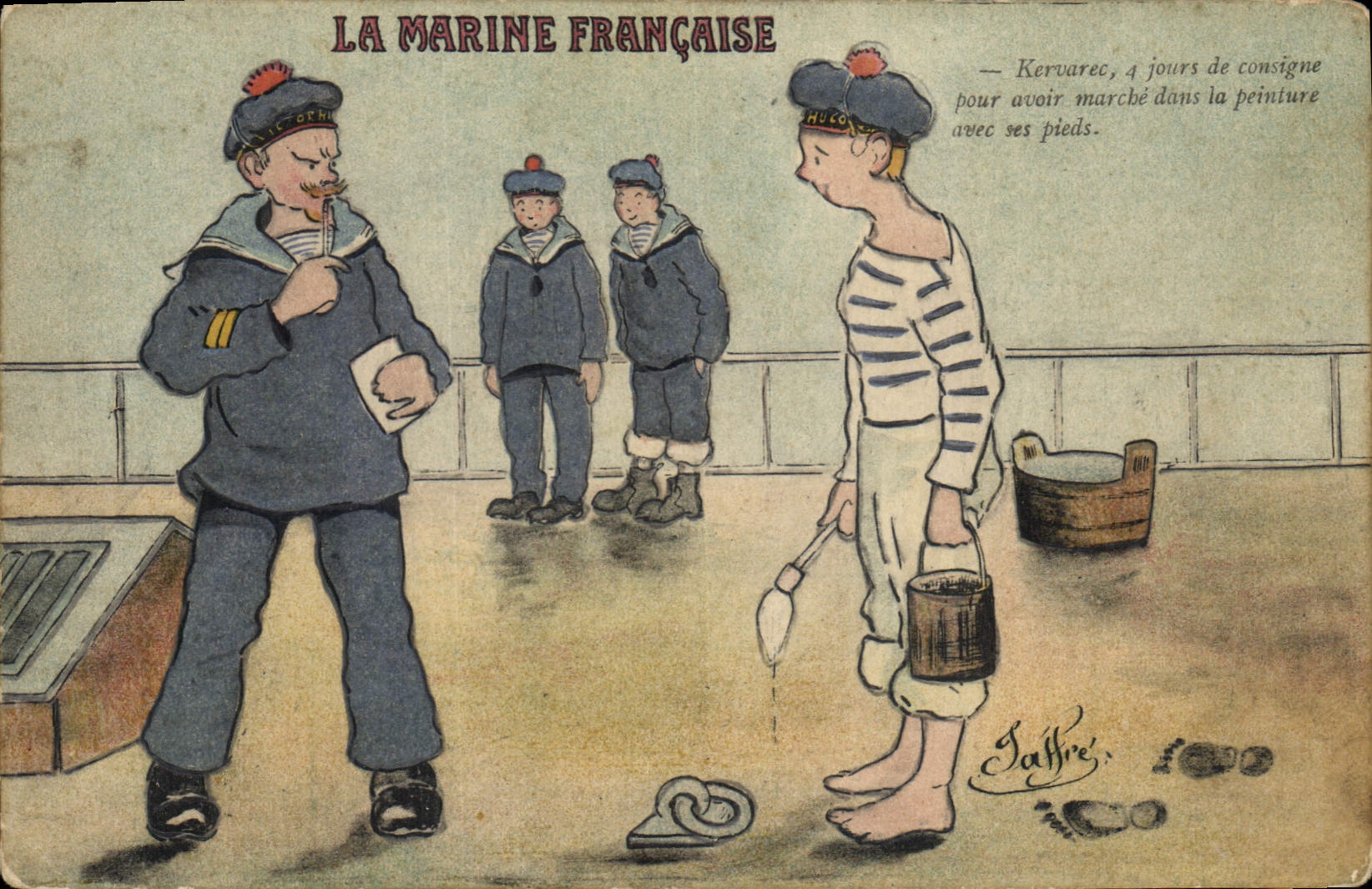 La Marine Française — Humour militaire — Hugues, n°37