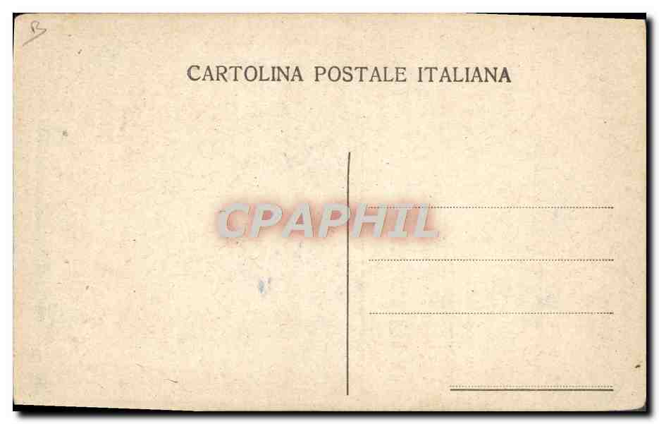 CPA Fantaisie Militaria Prestito Nazionale Italie Emprunt Italia — Rückseite