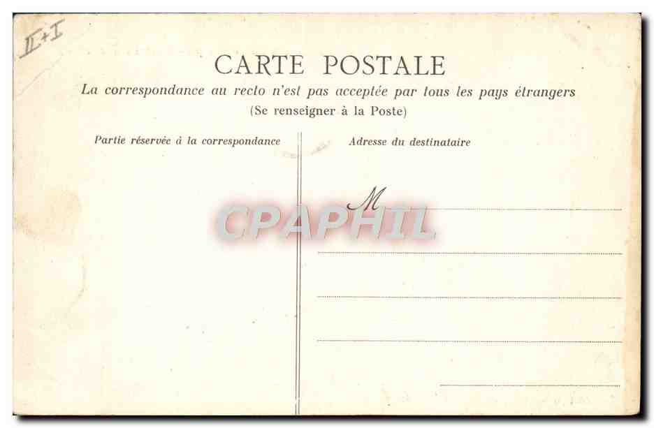 CPA Foklore La vie aux champs Rendez vous de chasse  — Rückseite