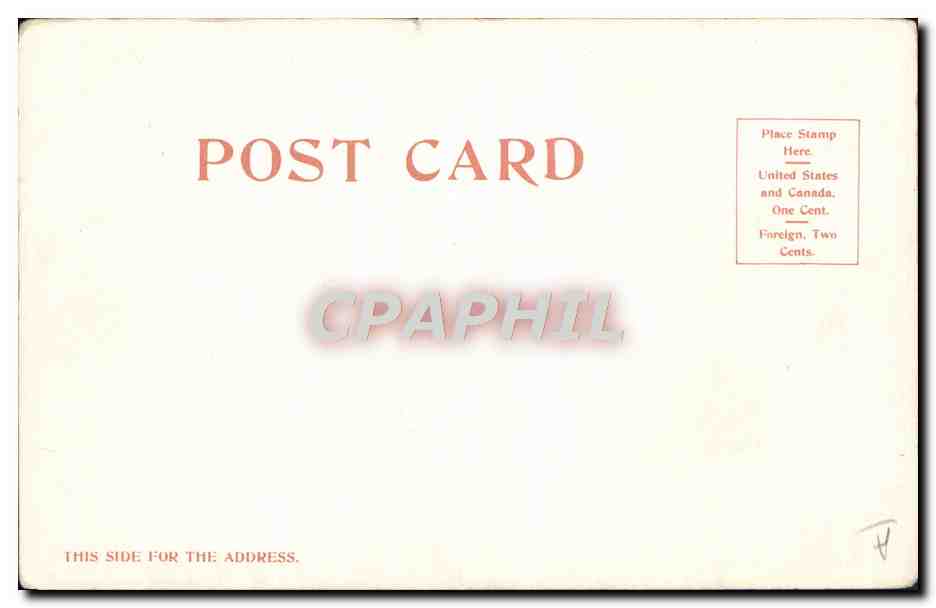 CPA Far West Cow Boy Indiens The Hopi house Grand canyon of Arizona  — Rückseite