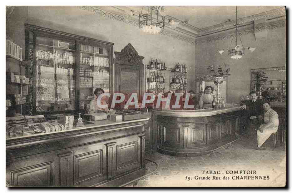Tabac-Comptoir — 59, Grande Rue des Charpennes — éditeur non identifié