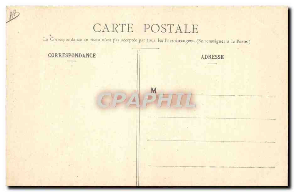 CPA Foklore Tabac Jeune Breton  — Verso
