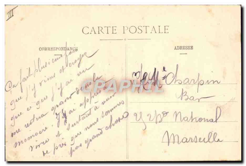 CPA Foret La Chapelotte Maison forestiere et chapelle — Rückseite
