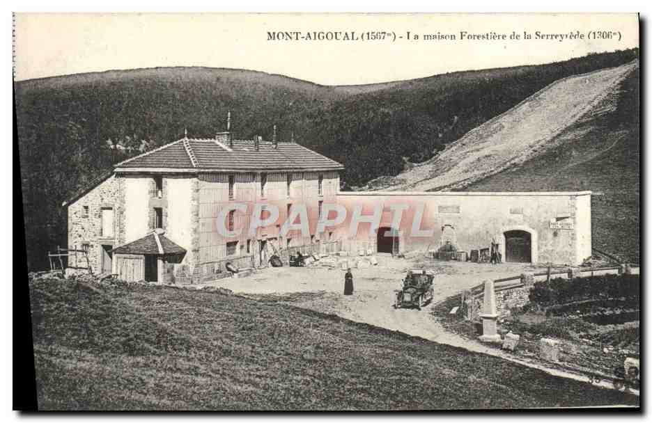 CPA Foret Mont Aigoual La Maison forestiere de la Serreyrede