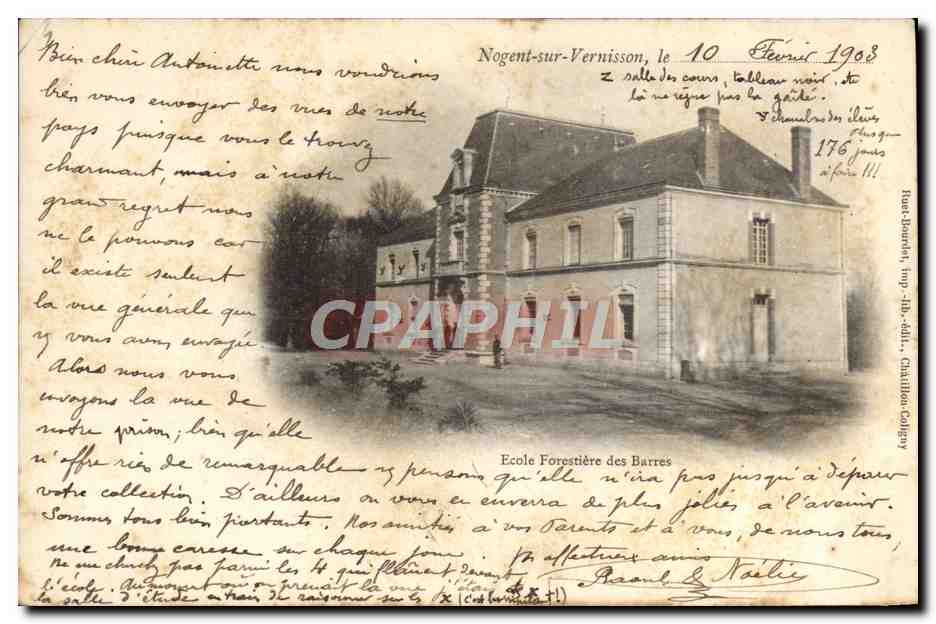CPA Foret Nogent sur Vernisson Ecole forestiere des Barres