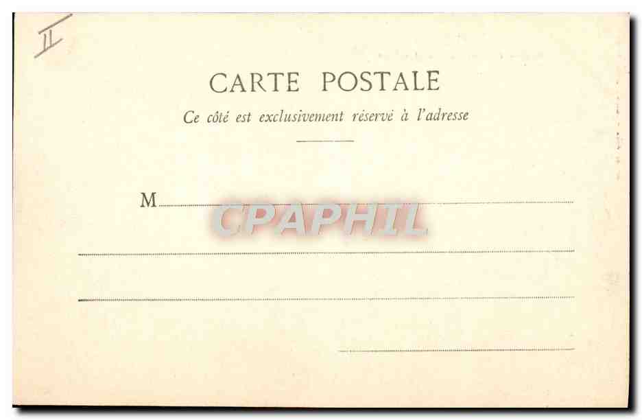 CPA Foret Saint Die Maison forestiere des Molieres  — Rückseite