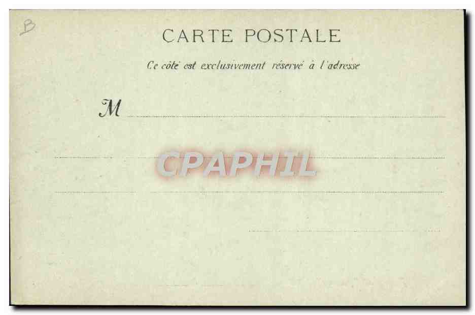 Paquebot "France" — Société Générale de Transports Maritimes à vapeur - Marseille — Edit. Gugliard — Verso