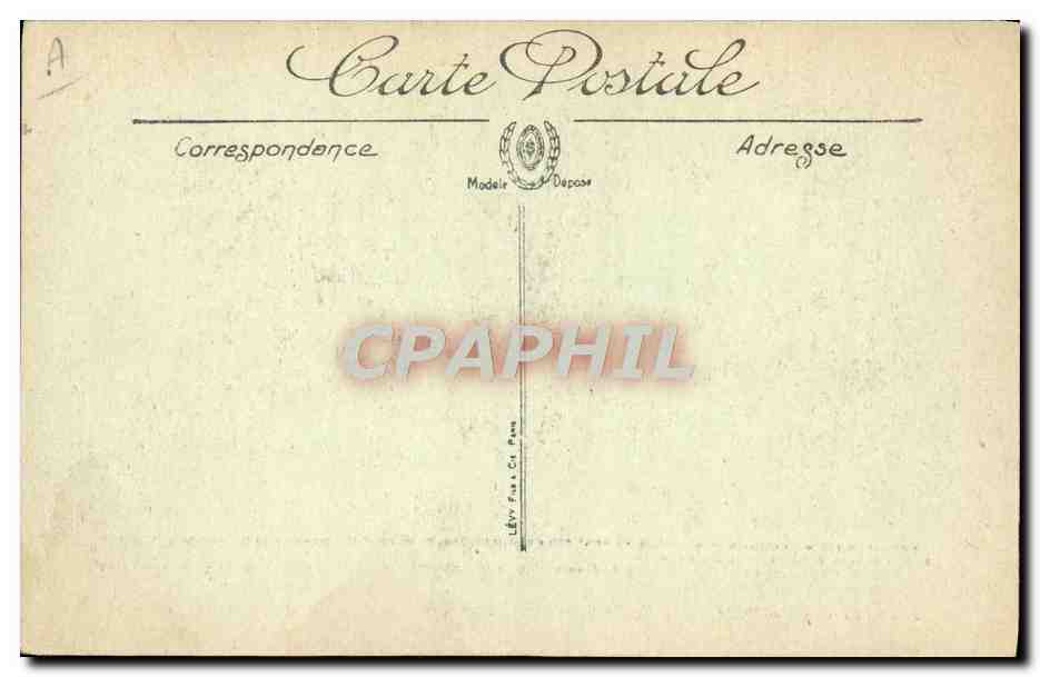 CPA Bateau Paquebot France Transatlantique Le Havre Navire Hopital — Verso