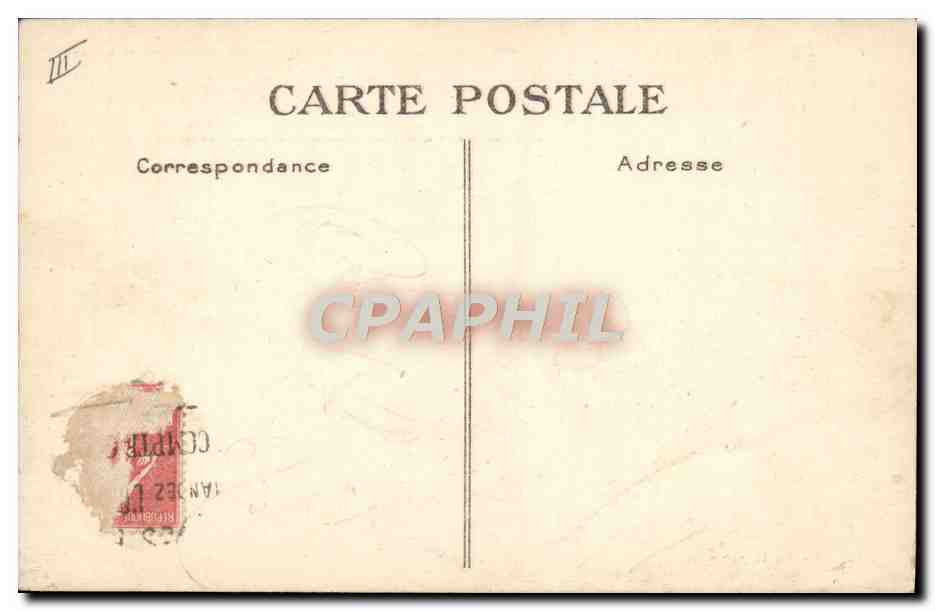 Le Havre — Le Transatlantique "France" — G. F. - Le Havre — Verso