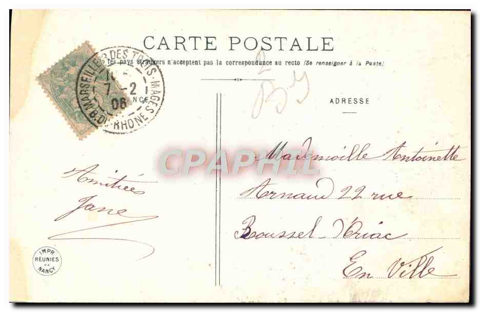 Yvonne et Janic — scène de jeu — Edition Bergeret, n°3 — Reverso