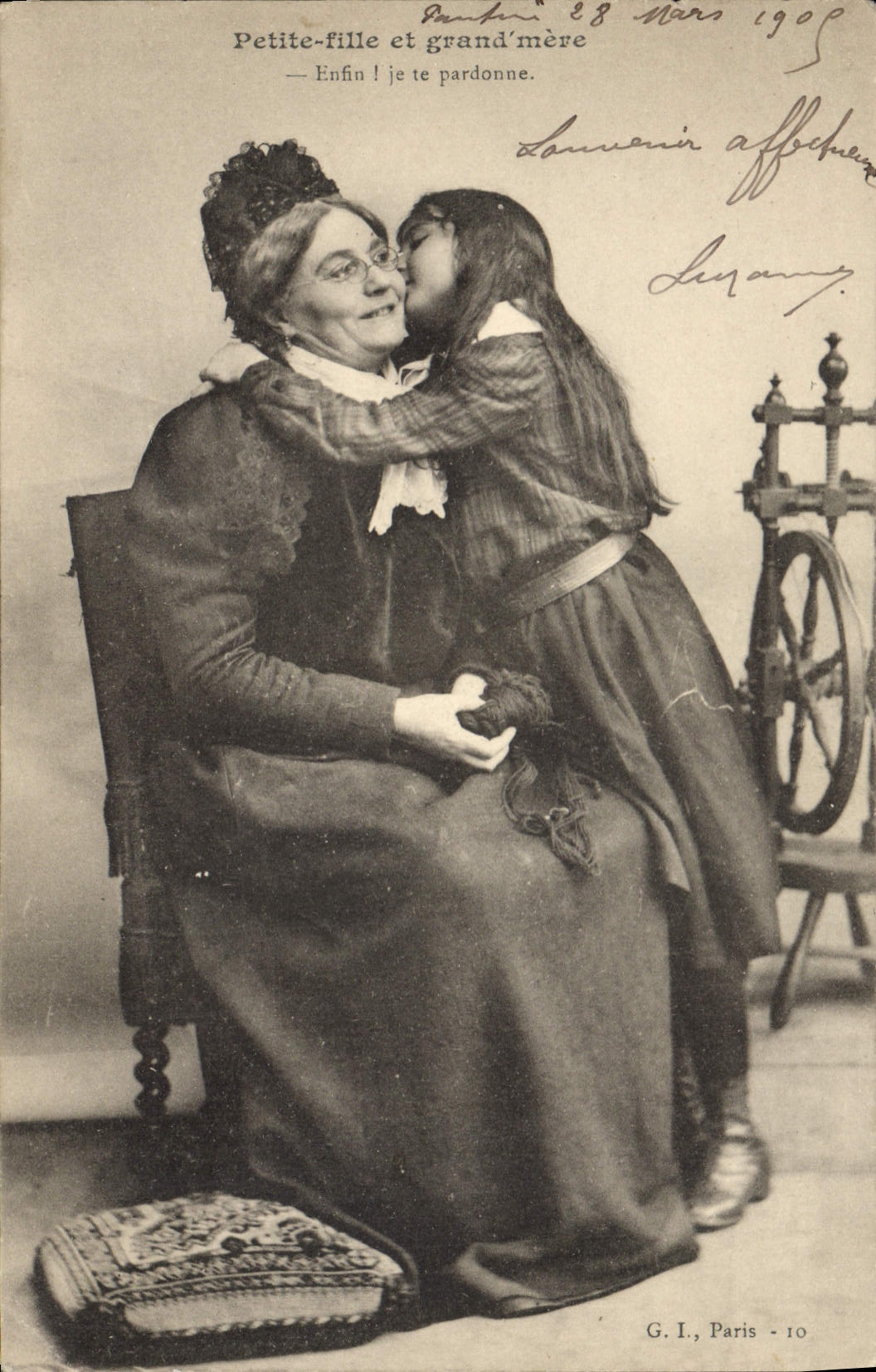 Bambina e nonna — G.I., Parigi - 10