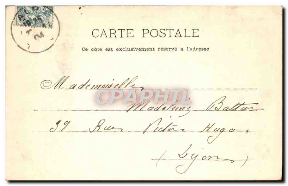 CPA Fantaisie Enfants Incompatabilite d'humeur — Verso