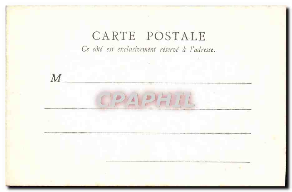 Cartolina d'epoca Cartolina d'epoca Fantasia Donne Asino Mula — Verso