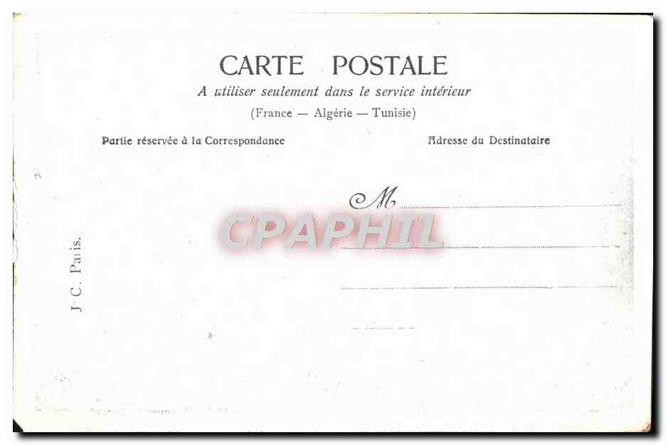 CPA Fantaisie Femme Mignon — Rückseite