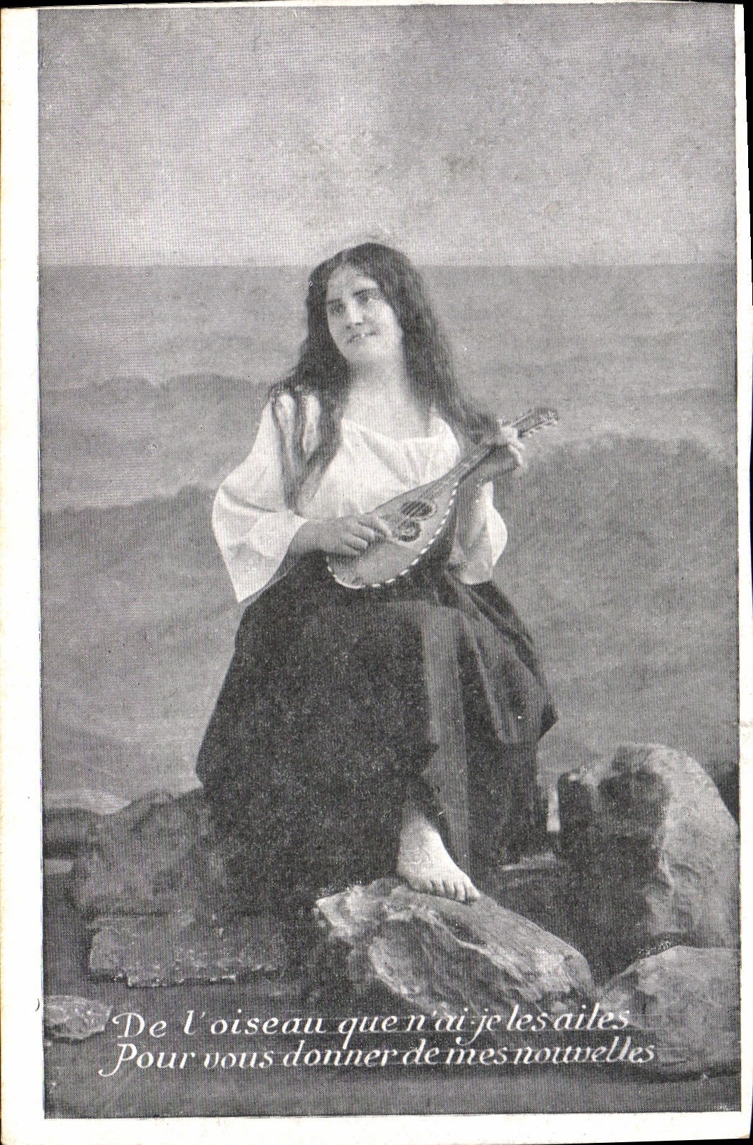 CPA Fantaisie Femme Mignon