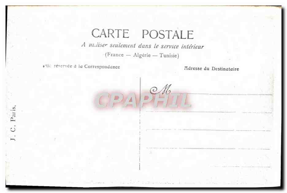 CPA Fantaisie Femme Mignon — Rückseite