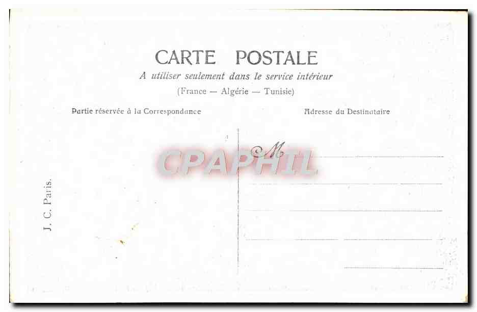 CPA Fantaisie Femme Mignon  — Rückseite
