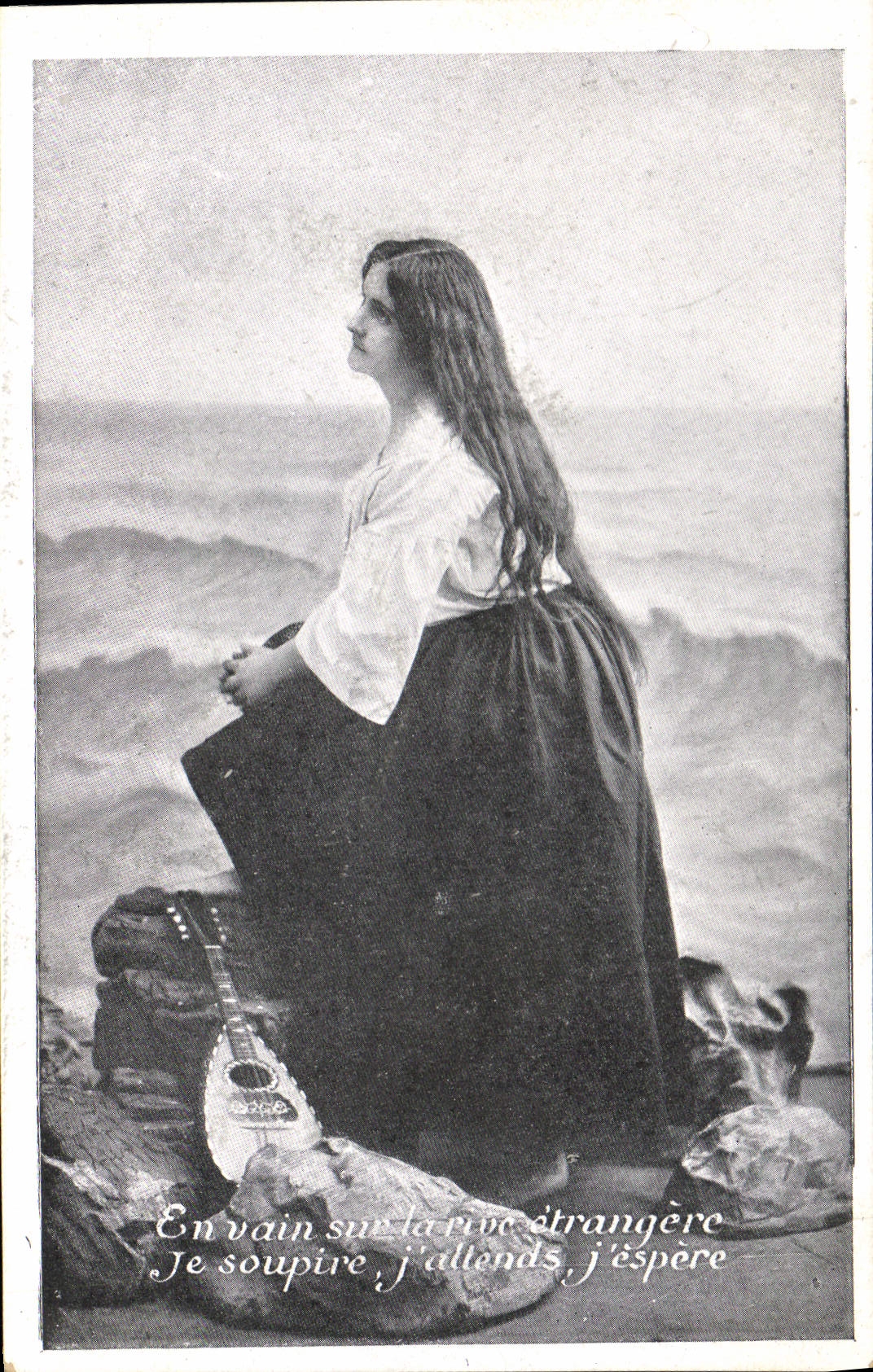 CPA Fantaisie Femme Mignon