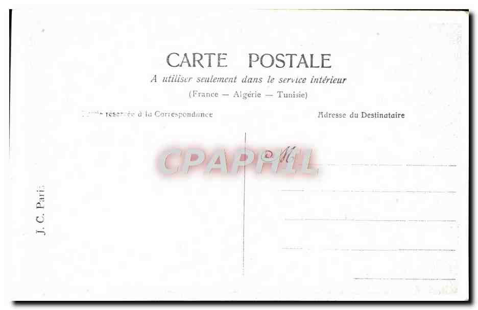 CPA Fantaisie Femme Mignon — Rückseite