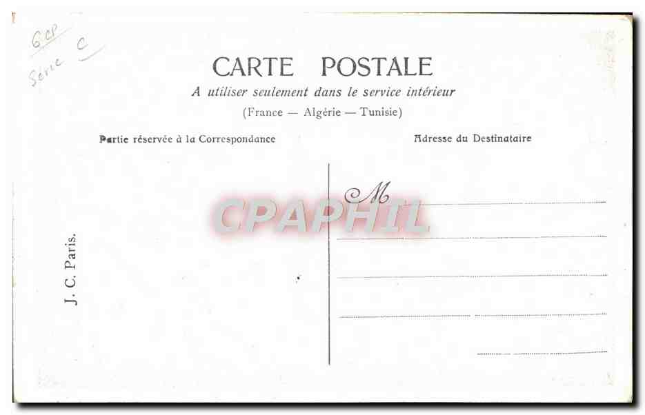 CPA Fantaisie Femme Mignon — Rückseite
