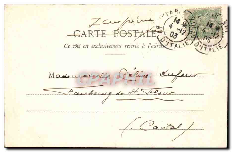 The Toll — But on the turn of the path, Waited the Cunning Hunter — G. J., Paris — Back