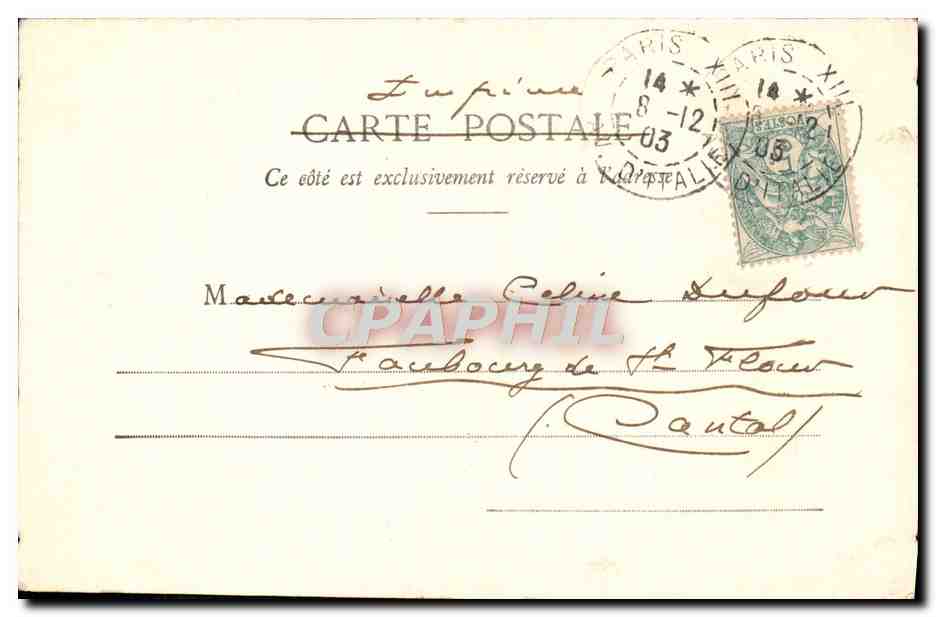 Le Péage — Qui doit vous livrer le passage — G. I., Paris — Rückseite