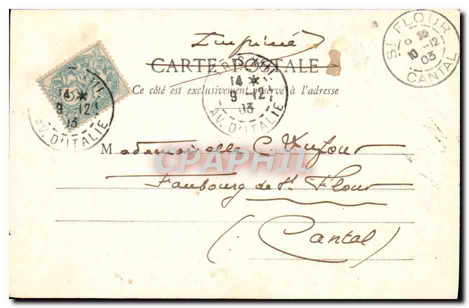 CPA Fantaisie Femme Le peage Chasseur Chasse  — Rückseite