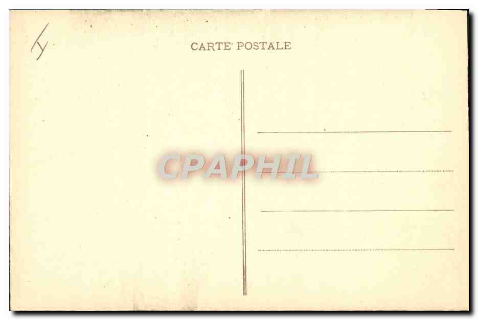 CPA Chevre Dupaiin chantereau Ruines a Solonto Salon 1931 — Rückseite