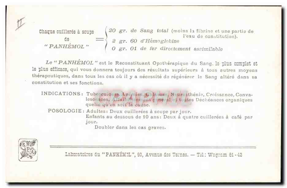 CPA Chevre Enfant Salon 1913 Walhain Sur la Cote d'Emeraude  — Rückseite