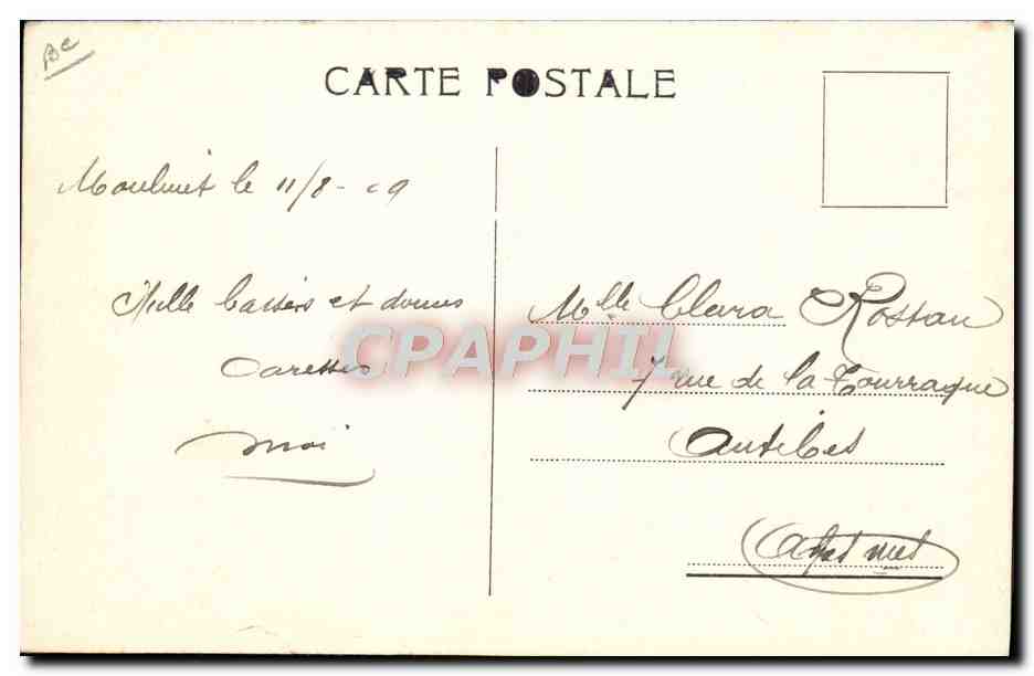 Retour du Pâturage — J.J. 3144 — Jullien frères, Phot. Editeurs, Genève — Reverso