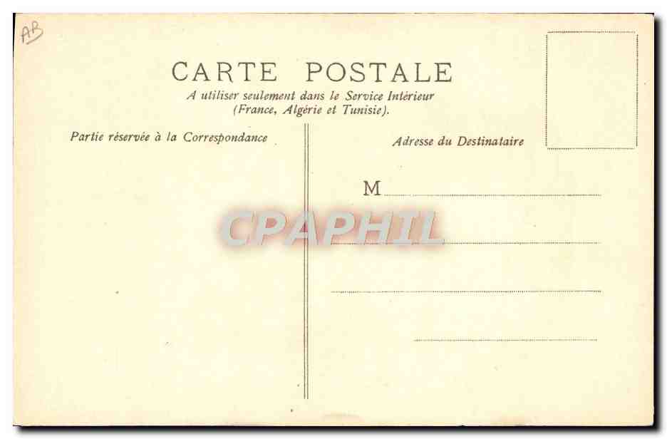 Charles VII et Agnès Sorel — Les Couples célèbres — Bellevue, Imp. Paris, n° II — Rückseite