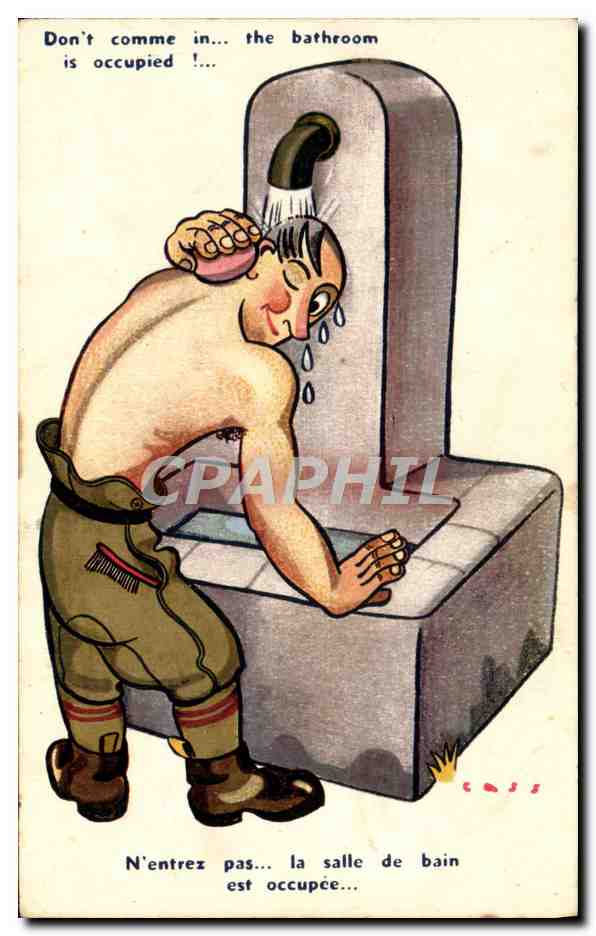 CPA Fantaisie Militaria 