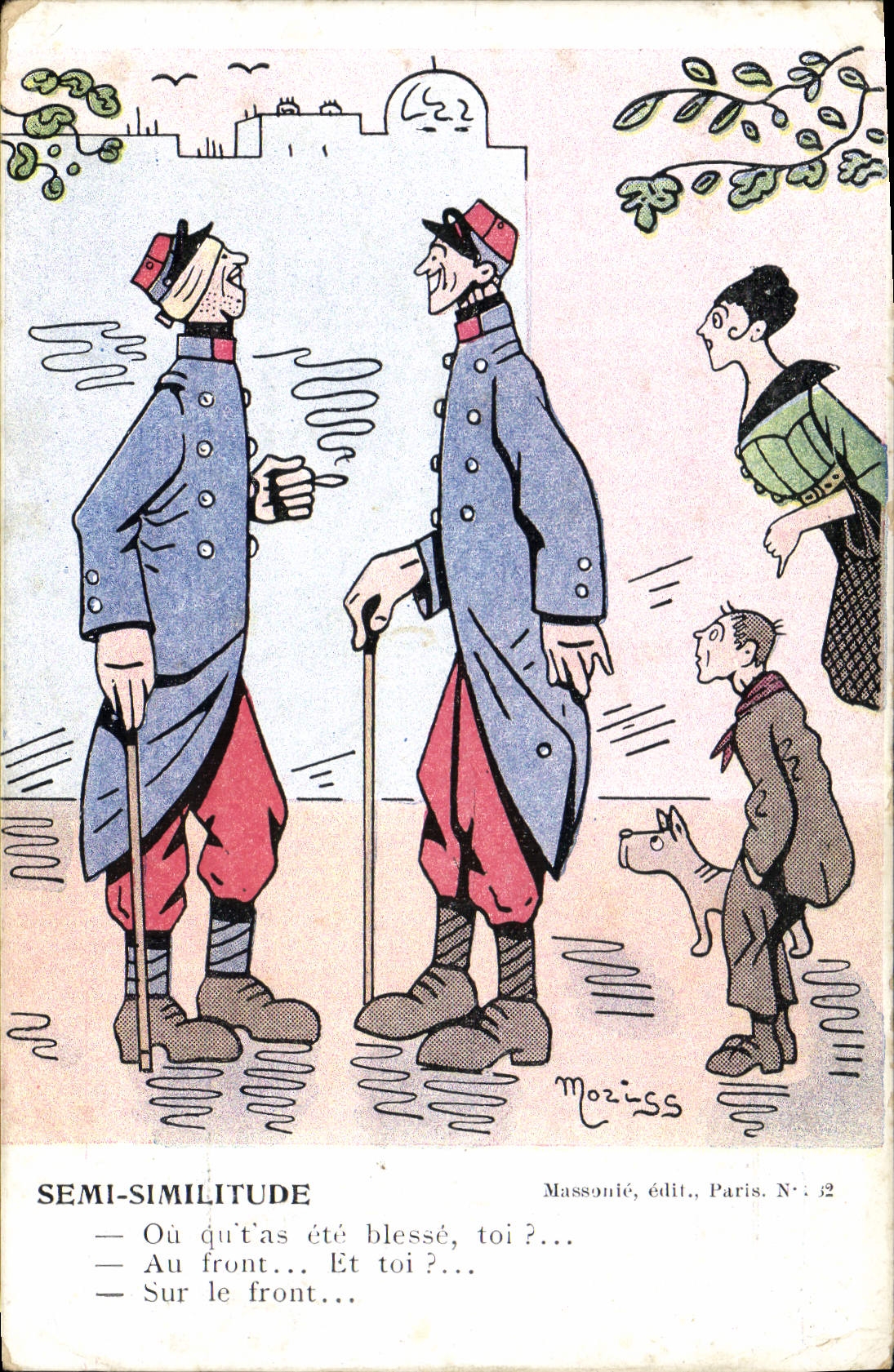 Semi-similitude — Massonnié, édit., Paris. N° 12